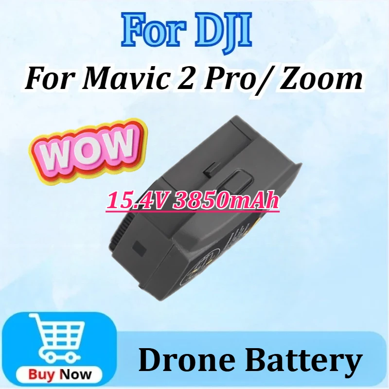 

New 15.4V 3850mAh Flight Time 31 Minutes for DJI Mavic 2 Pro/ Zoom Intelligent Flight Battery High Quality Rechargeable Battery