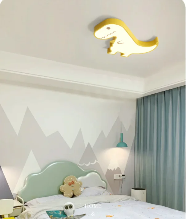 

Ceiling lights Natural White 4000K Kids Room Cute Cartoon Dinosours Airplane Clouds Cat Triceratops T-rax Tyrannosaurus Rex lamp