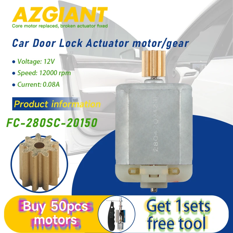 

Car Door Lock Actuator motor Gears for 2008-2015 VW FOX MK1 5Z1 5Z3 5Z4 vehicle accessories internal replacement parts DC 12V