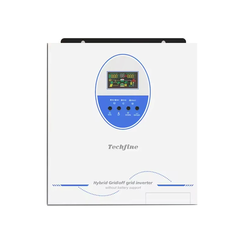 

Batteryless 6200W on Grid off Grid High Frequency Pure Sine Wave Single Phase Hybrid Solar PV Inverter Built-in MPPT