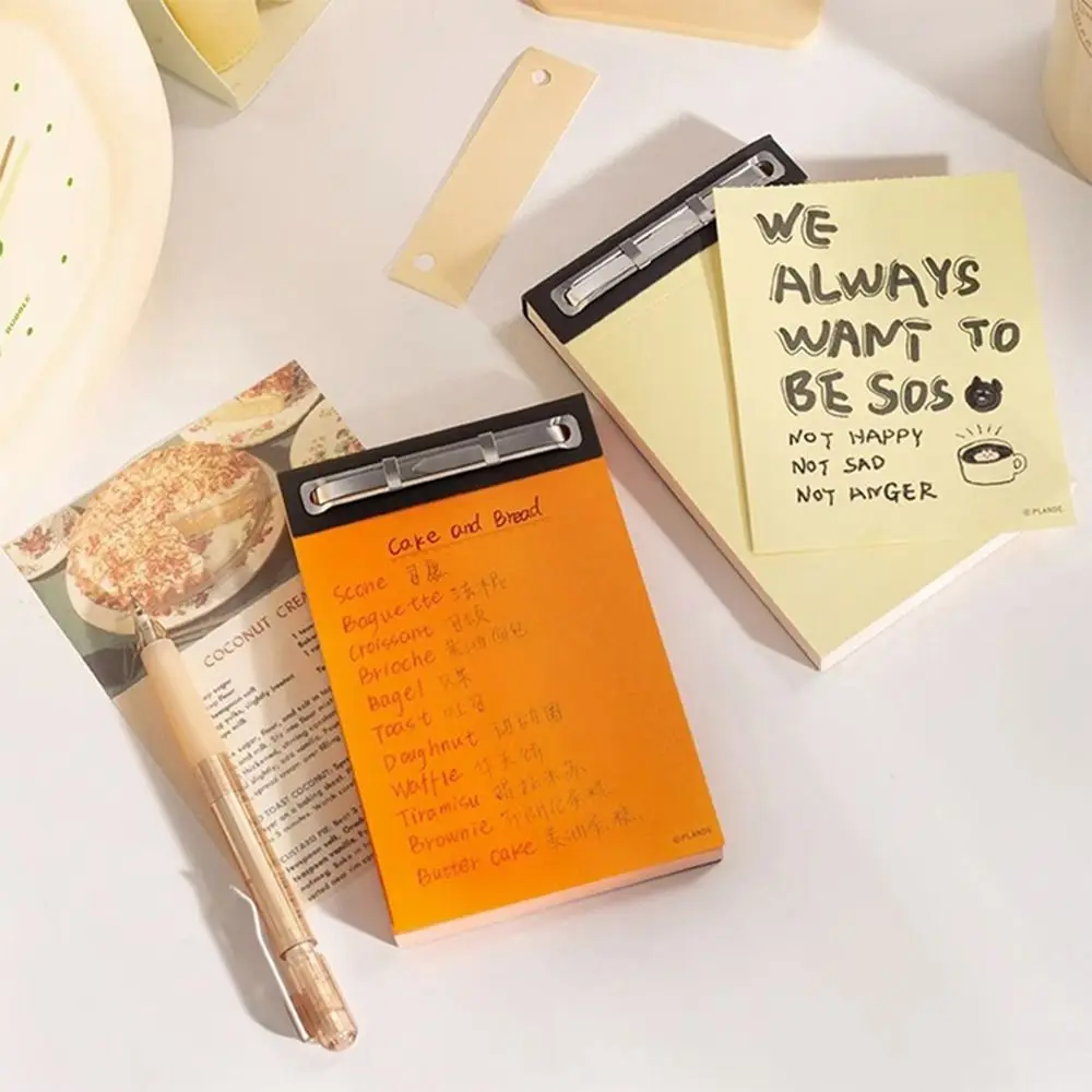 

Блокнот с антипригарным покрытием, список дел, отрывной блокнот, ежедневный еженедельный планировщик на месяц, канцелярские принадлежности, заметки для сообщений, школьные и офисные принадлежности