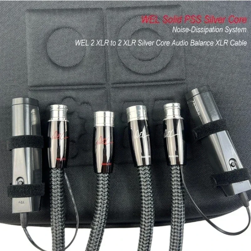 Highend Audio Interconnects WEL XLR Cable Balance A Pair Male Female HiFi Version for CD Player DAC