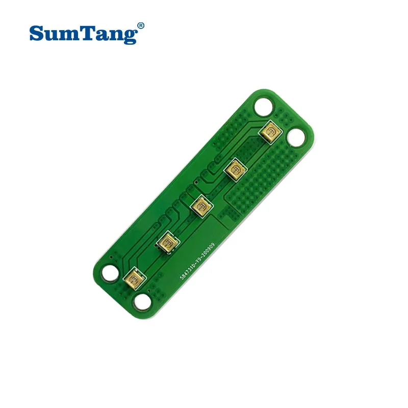 SumTang High Radiation Power UVC LED Strip Module 5V 12V 24V 265-285nm 2.5W 5W 6W 8W 12W 18W 24W for UV Disinfecation Equipments