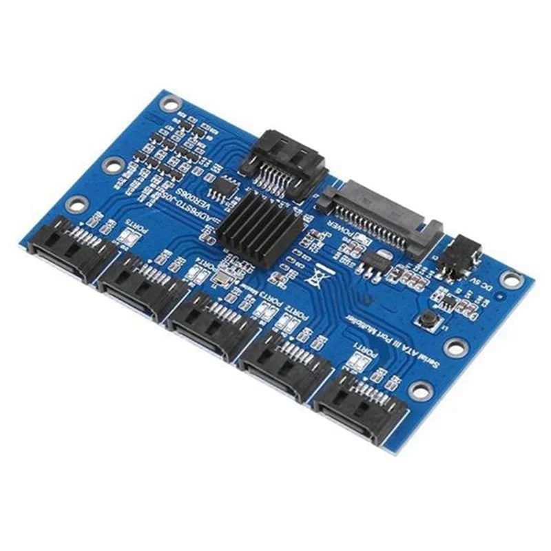 

Карта расширения Superior-SATA 3.0, 1-5 портов, преобразователь, карта расширения, 6 Гбит/с, адаптер-концентратор для материнской платы