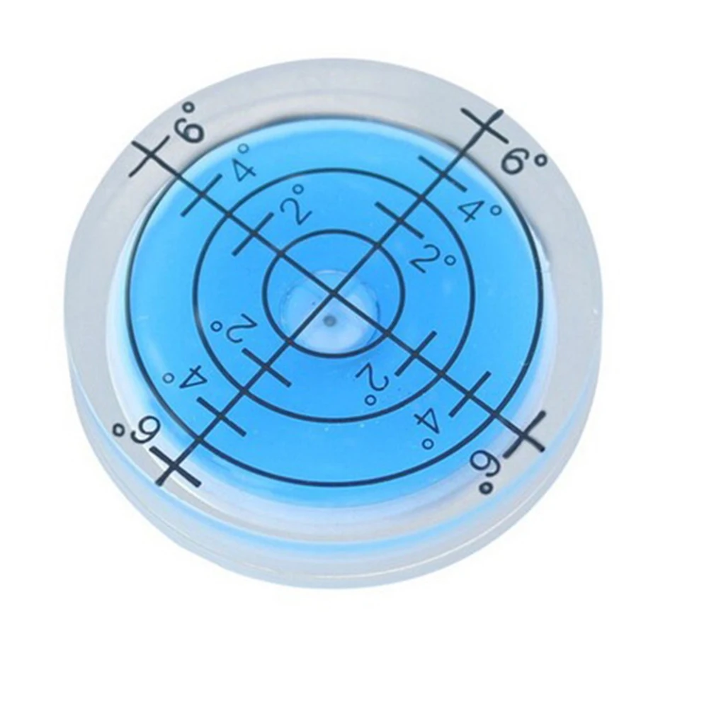 1pc Level Bubble For BULLSEYE Leveller Boat Caravan Tile Circular Bubble Level Measuring Tools Acrylic Telescopes Tools Parts