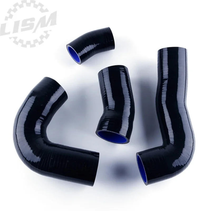 4PCS 4PLY For VW Volkswagen Golf R GTI MK7 2.0 Turbo Silicone Petrol Boost Hose Kit Tube Intercooler Pipe Replacement Parts