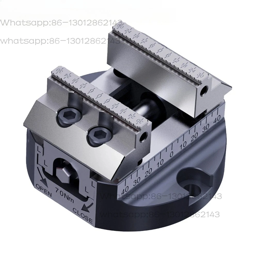 

H67/H90X 5-axis vise dovetail interchangeable jaw body hardness 58-62 precision grinding