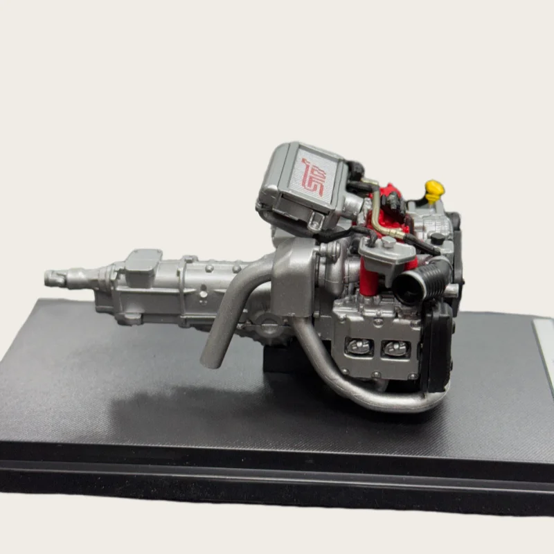 Mh Diecast 1/18 escala Subaru modelo de plástico Subaru Sti Ej20 motor vehículos de juego juguetes para niños regalo caja Original
