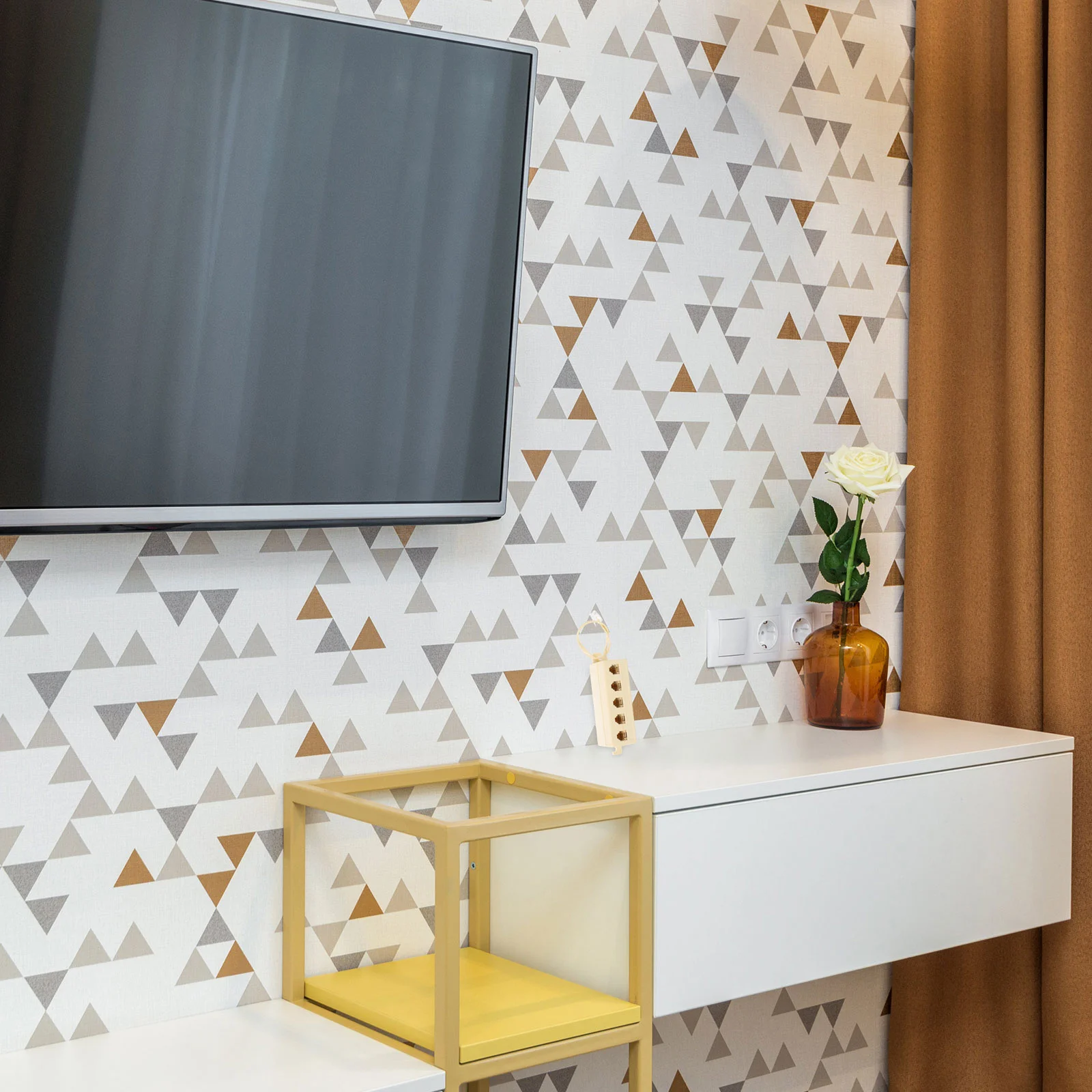 

2Pcs Telephone Splitter Adapter 1 in 5 Way Landline Splitter Junction Box 6p4c Telephone Accessory for Home Office