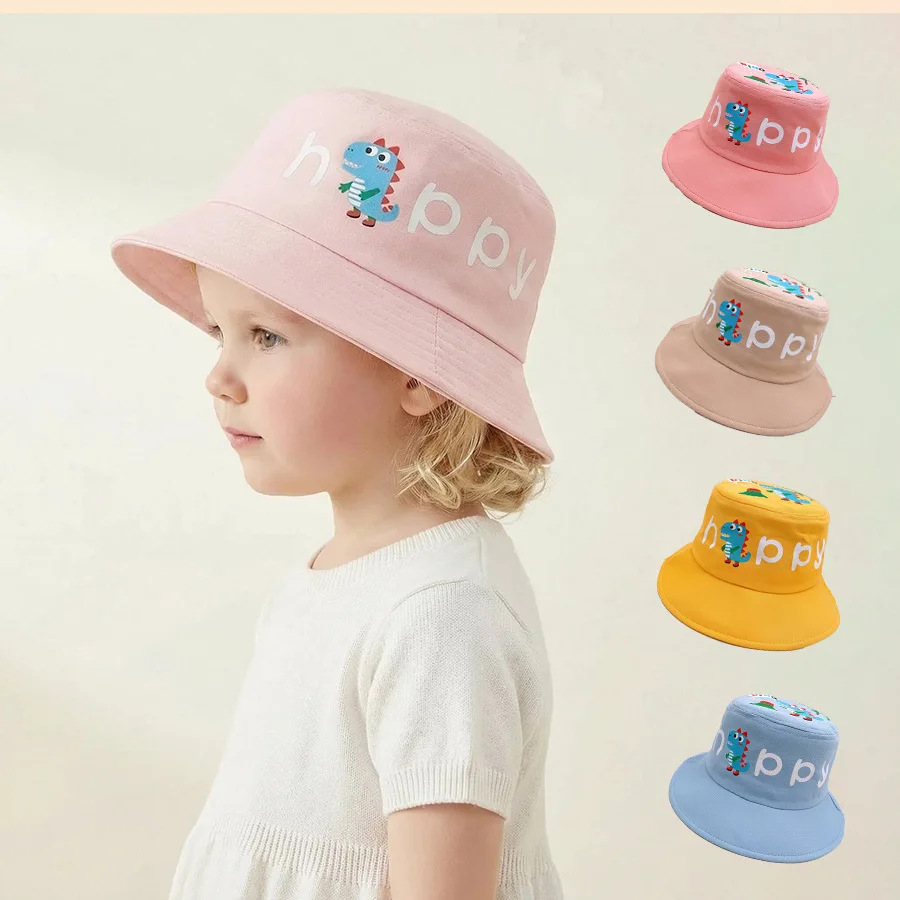 

Adorable cartoon dinosaur fishing hat for children, breathable, windproof and sun-protective, suitable for both boys and girls.