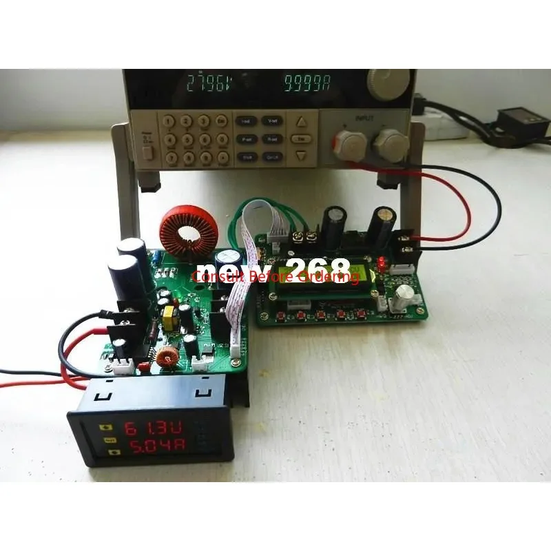 DC-DC 1200W 20A Digital Programmable Step-down CC CV Power Supply + PC Software