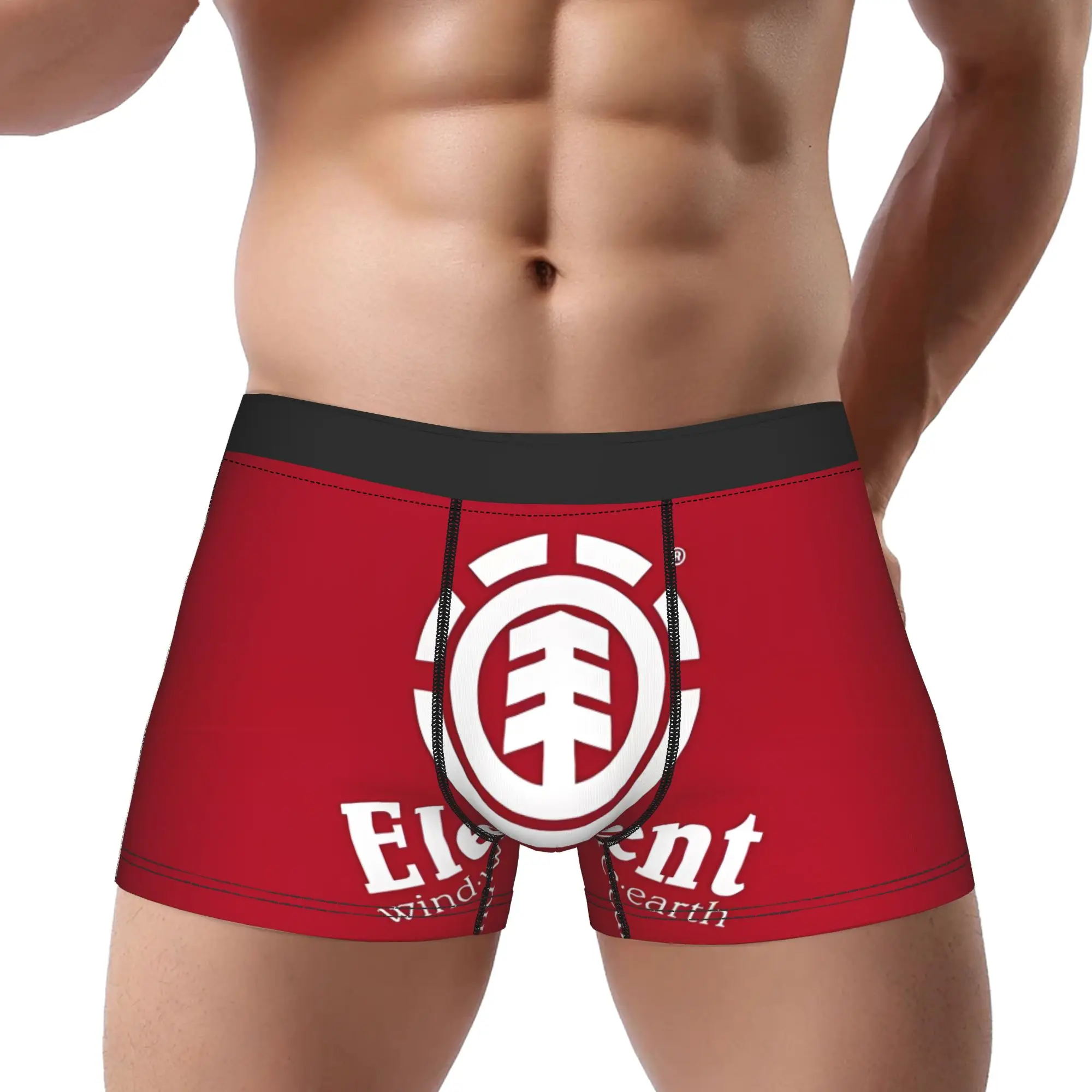 Pole Element Street Merch 1 Underpants Homme Panties Men's Underwear Element Ventilate Shorts Boxer Briefs