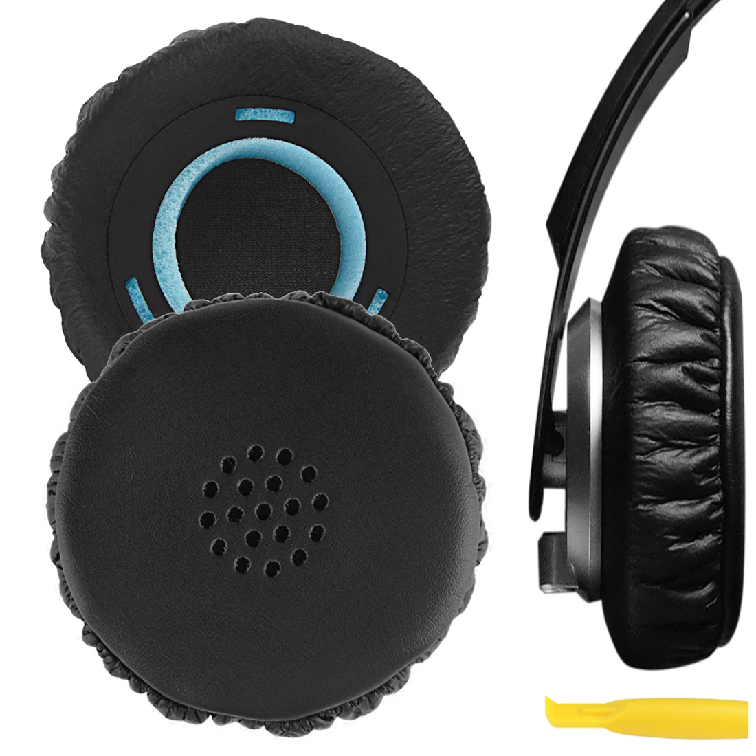 

Geekria Earpads for SONY MDR-XB300 Headset Replacement Headphones Protein Leather Ear Pads Cover Cushions Foam Earmuff