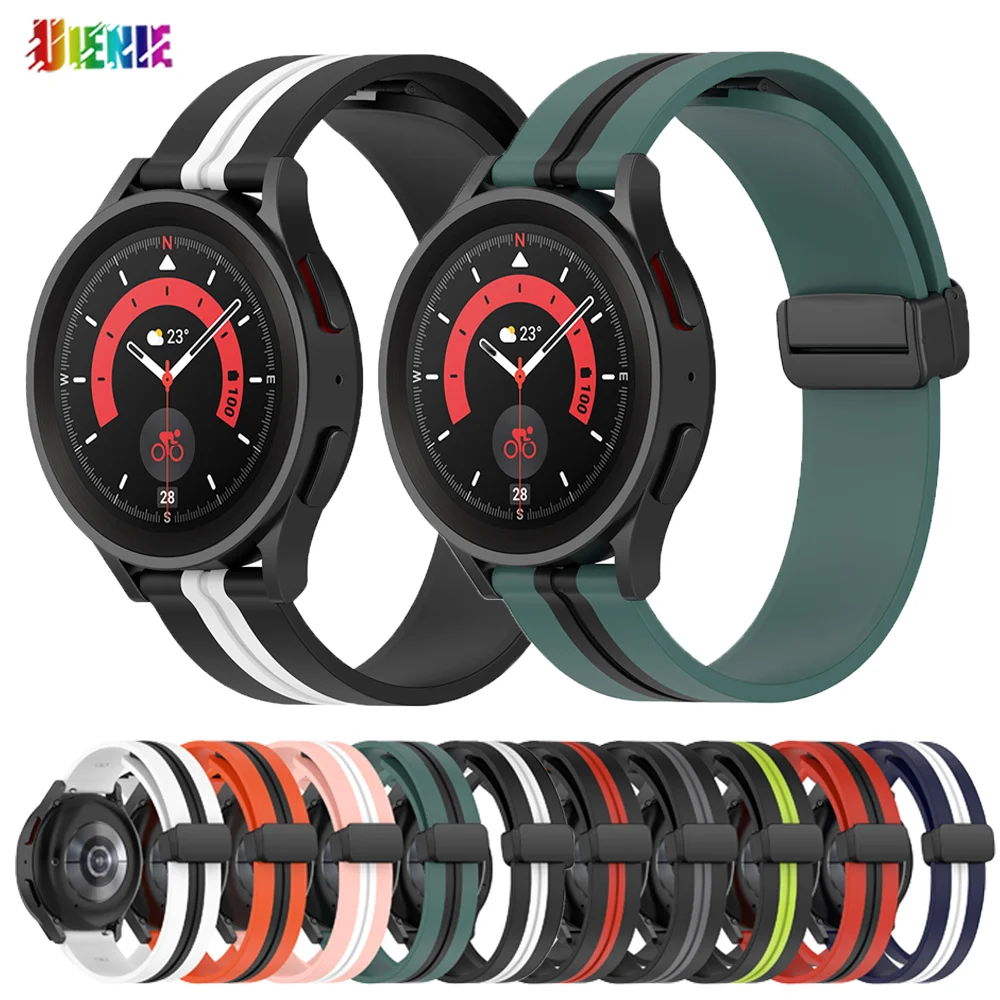 UIENIE-Bracelet magnétique en silicone pour montre Huawei, bracelet de sport, Amazfit GTR 2, 2e, 3 Pro, 20mm, 22mm, 46mm, 42mm, 47mm, ight2/3