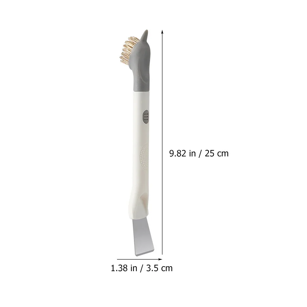 

Cooktop Cleaning Brush Sturdy High Density Bristles Gas Stove Cleaner Kitchen Pot Scrubber Household Tool Small Cleaning Brush