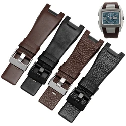 32*17mm for diesel DZ1216 DZ1273 DZ4246 DZ4247 DZ287 Genuine leather watch strap watch men watchband wristwatches band bracelet