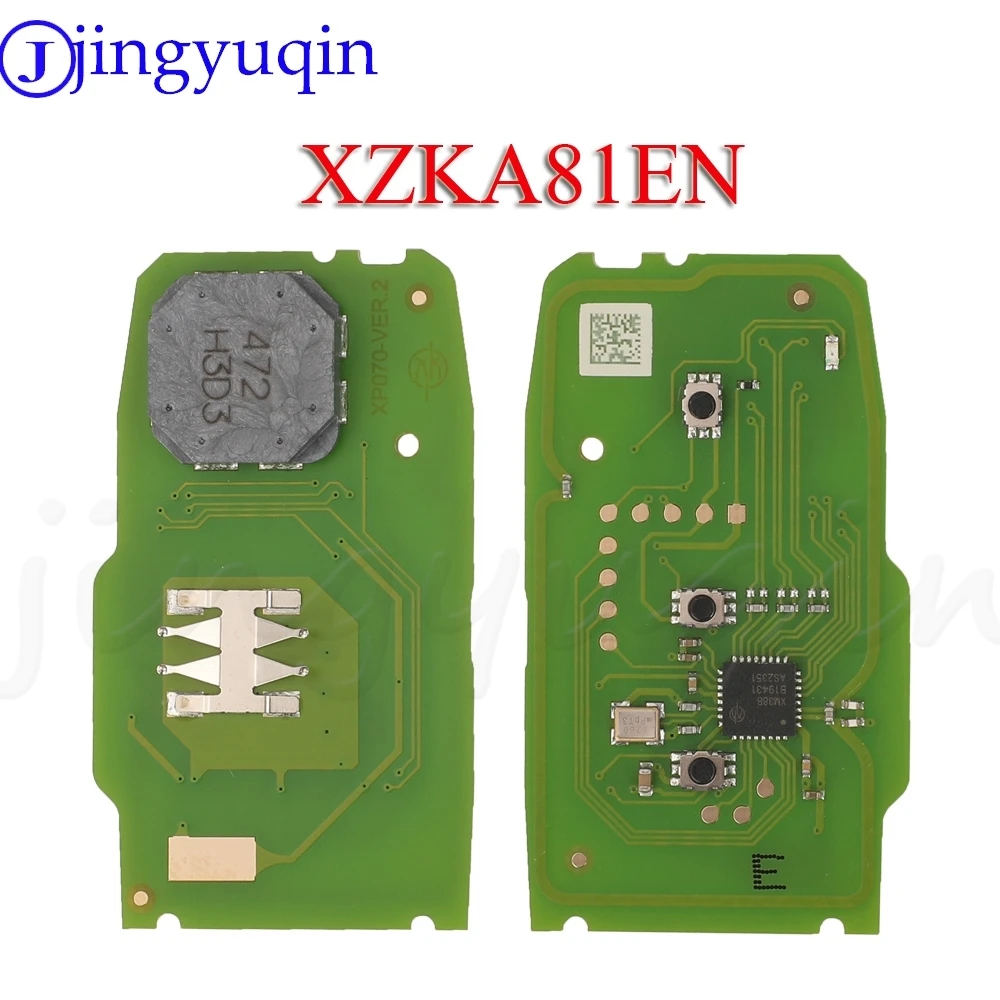 

Jingyuqin 3-кнопочный универсальный XZKA81EN XZ Series, специальная печатная плата, исключительно дистанционный автомобильный брелок для моделей Hyundai Kia