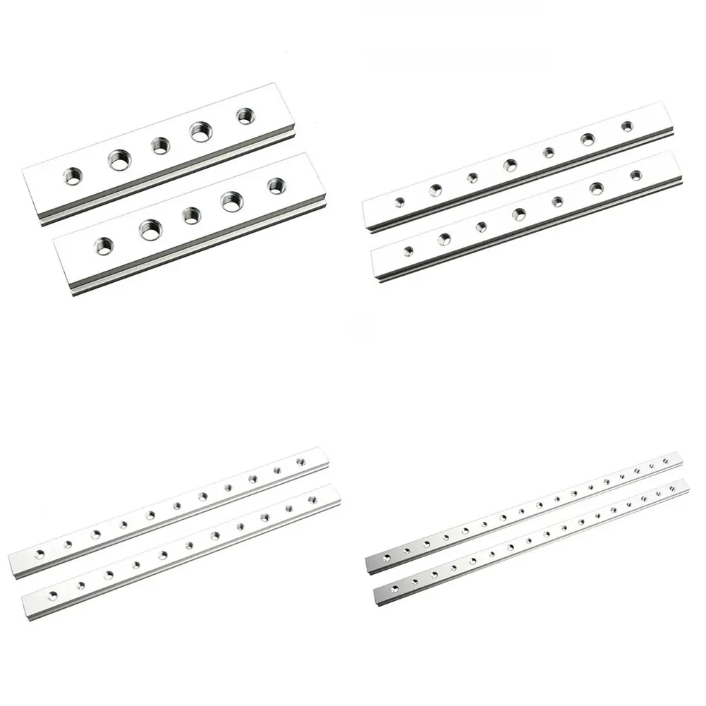 Configurazione per la lavorazione del legno Set di binari a T con cursore a T Altezza 7,8 mm Costruzione robusta Design intuitivo Compatibilità versatile