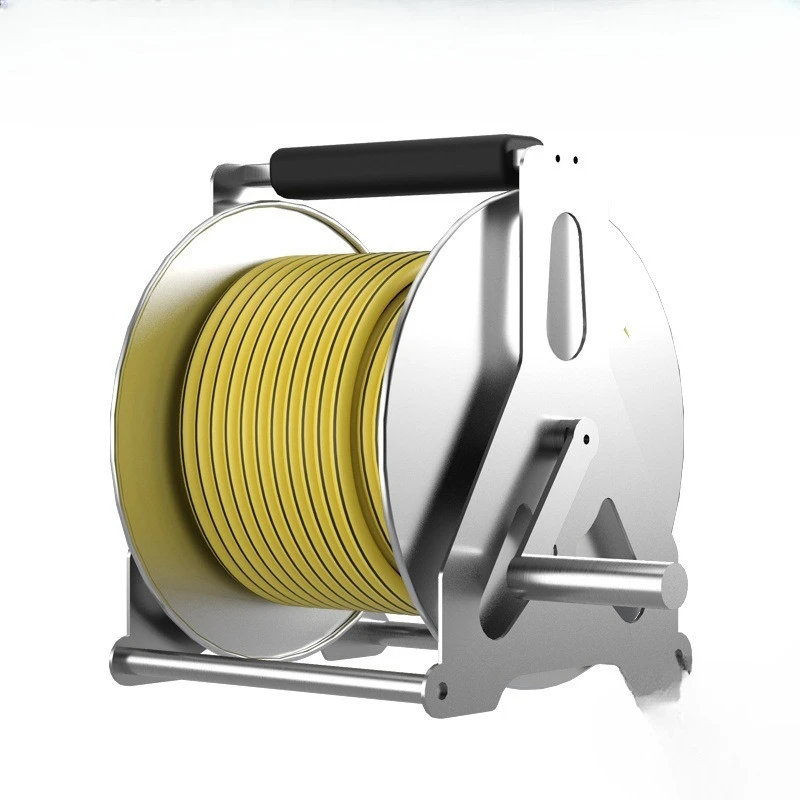 Household car wash water pipe storage car water gun storage rack pipe reel water pipe rack