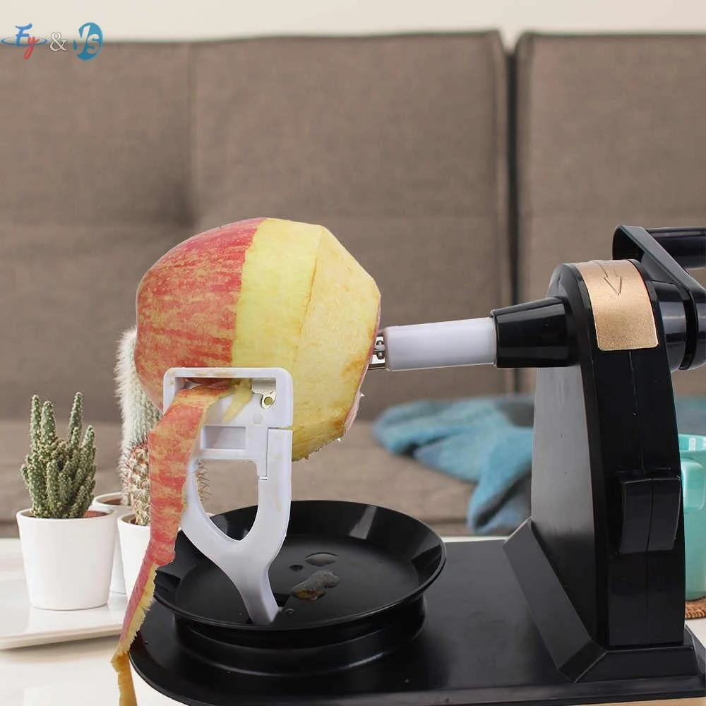 Hand Crank Fruit Vegetable Peeler Multifunctional Apple Potato Peeling Coring Slicing Cutter Home Kitchen Tools