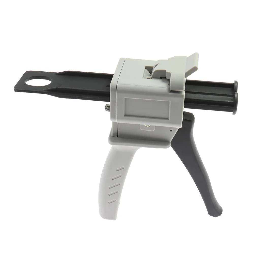 Manuelle 50-ml-Klebepistole mit zwei Komponenten, AB-Epoxid-Dichtmittel, Verhältnis 1:1 Applikator, selbstklebender, gemischter manueller Kartuschenpistolen-Spender – Detail 5