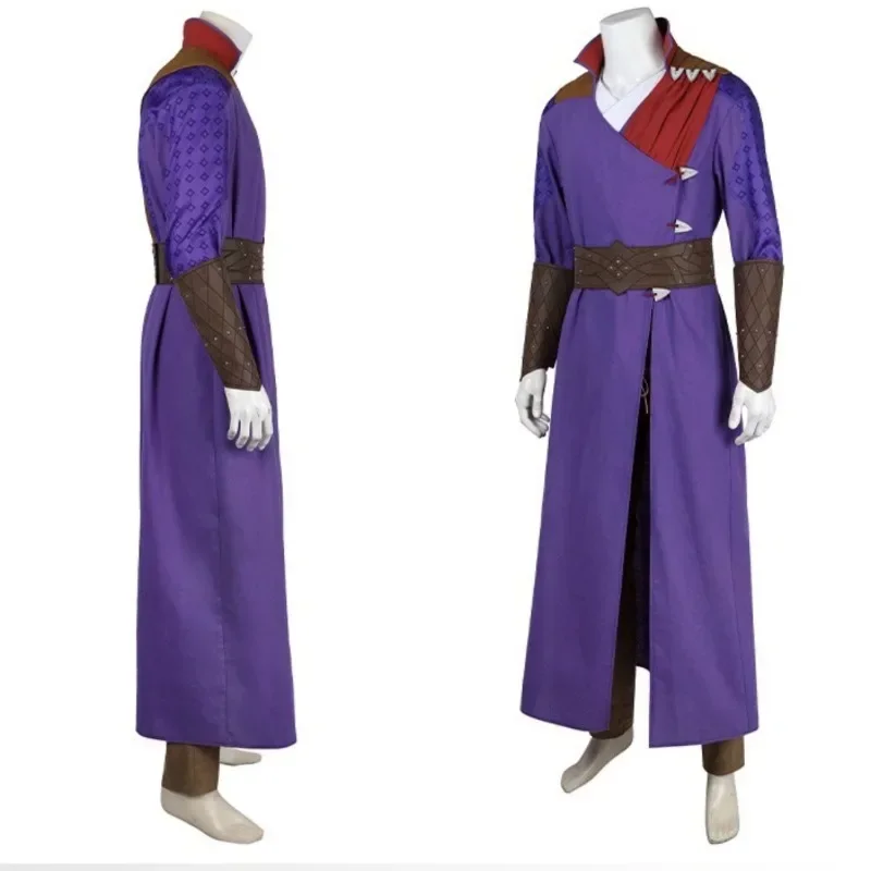 New BG 3 Baldur Cosplay Gale Dekarios Cosplay Costume Baldur 's Gale Outfit with Coat Pants Accessories Custom Size