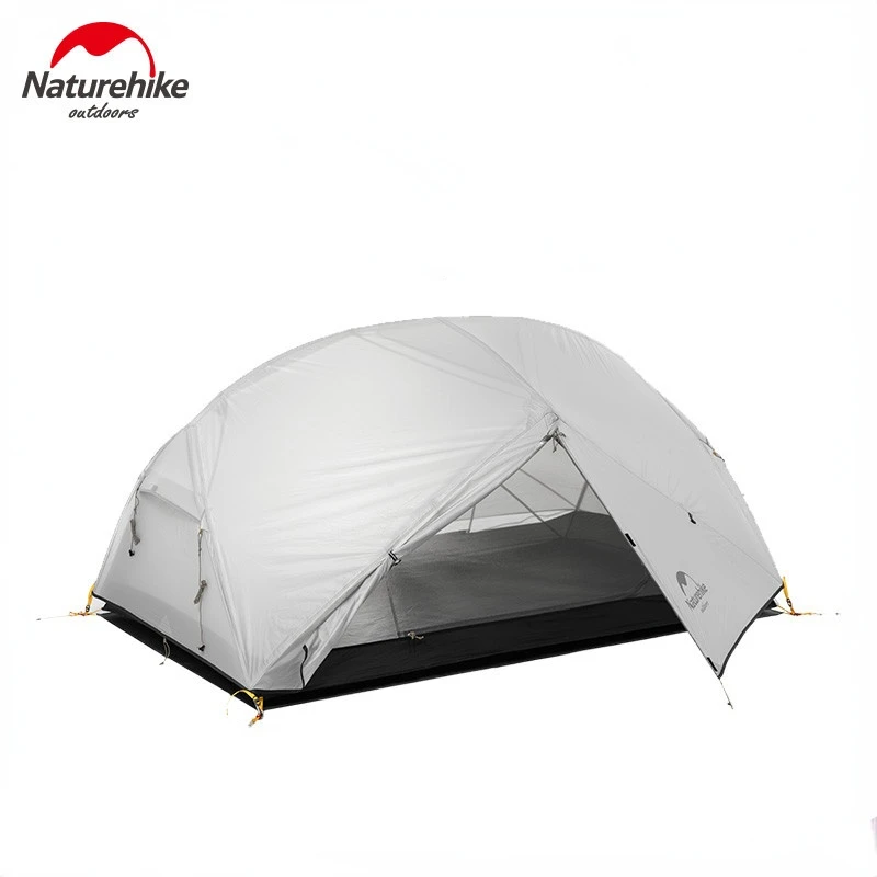 Naturehike-屋外キャンプテント,2人用,超軽量,登山,厚く,防雨,防風