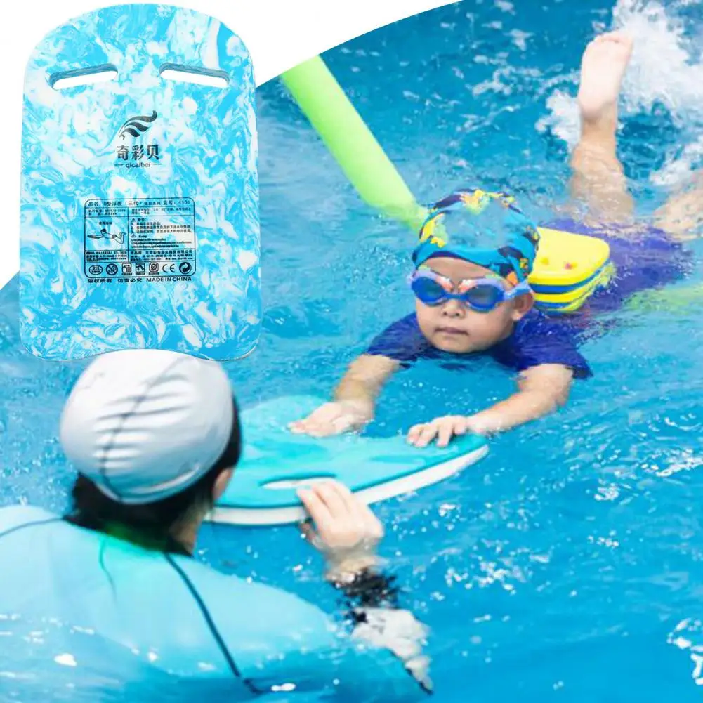 Kids Swimming Board with Handle Swim Float Kickboard Pool Training Safety Swimming Floating Plate Swimming Learning Equipment