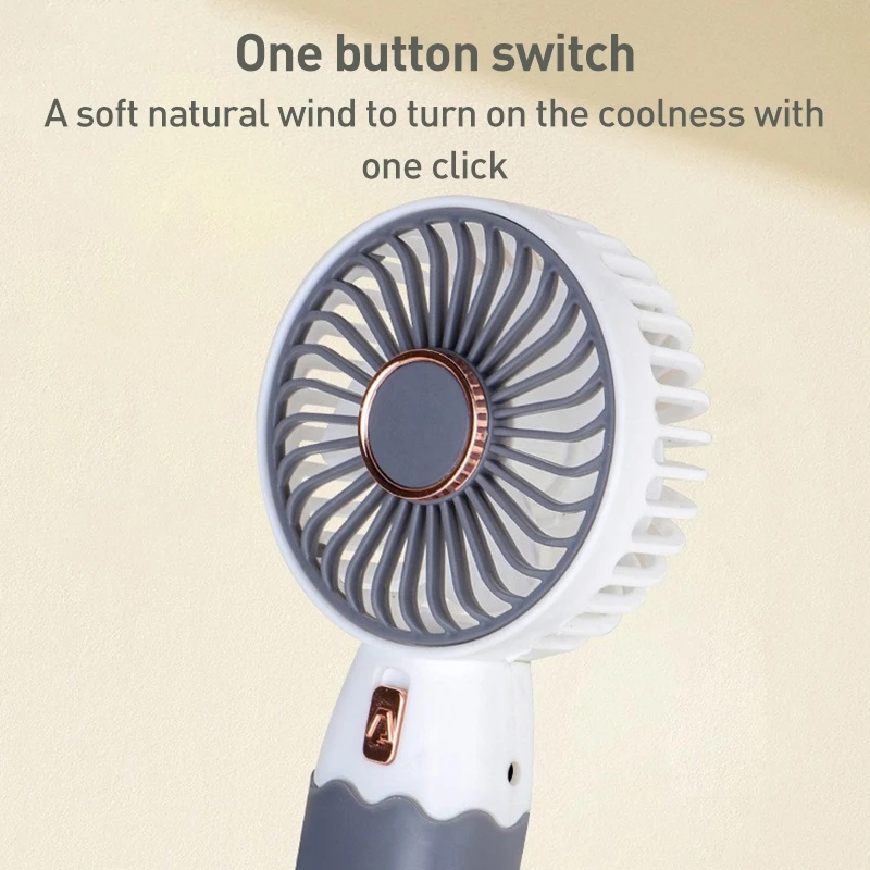 Mini Handheld Fan Portable USB Charging Small Fan suitable For office, outdoor travel, and camping