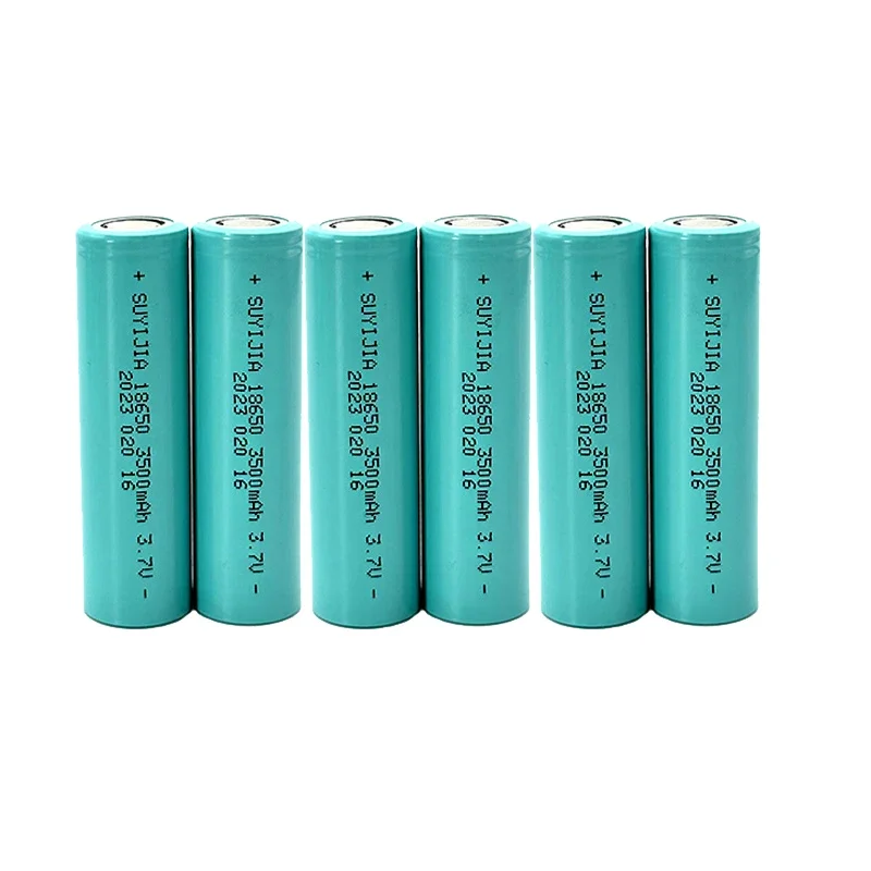 2-100pcs Rechargeable Battery 3.7V 18650 3500mAh Suitable for Mobile Medical Equipment LED Lights and Other Backup Batteries