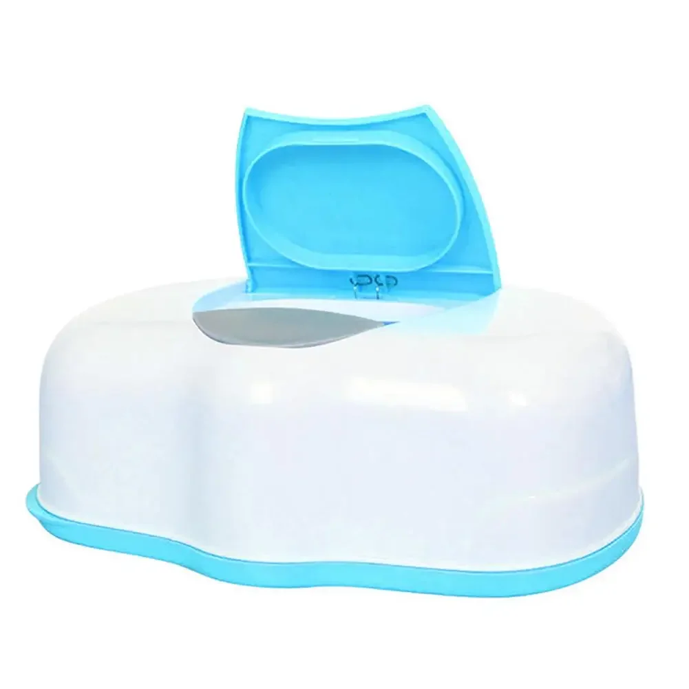 Baby Wipes Dispenser Reusable Portable Sealed Wipes Moist Keeping Wet Wipes Holder Case Flip Lid Dustproof Organizer Tissue Box