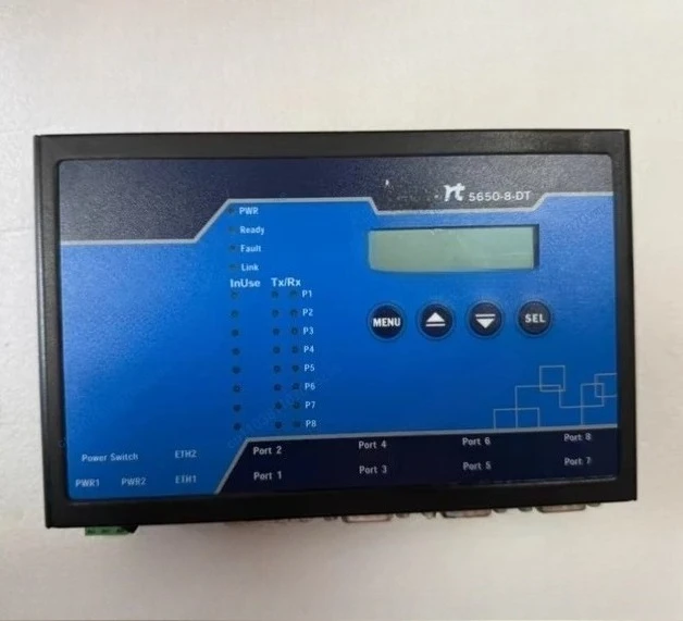 Servidor serial de 8 portas NPort 5650-8-DT teste OK