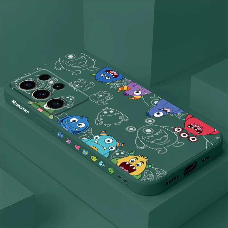 

Happy Portrait Phone Case For Samsung Galaxy S25 S24 S23 S22 S21 S20 S10 S10E Ultra Plus FE Note 20 Ultra Plus Cover