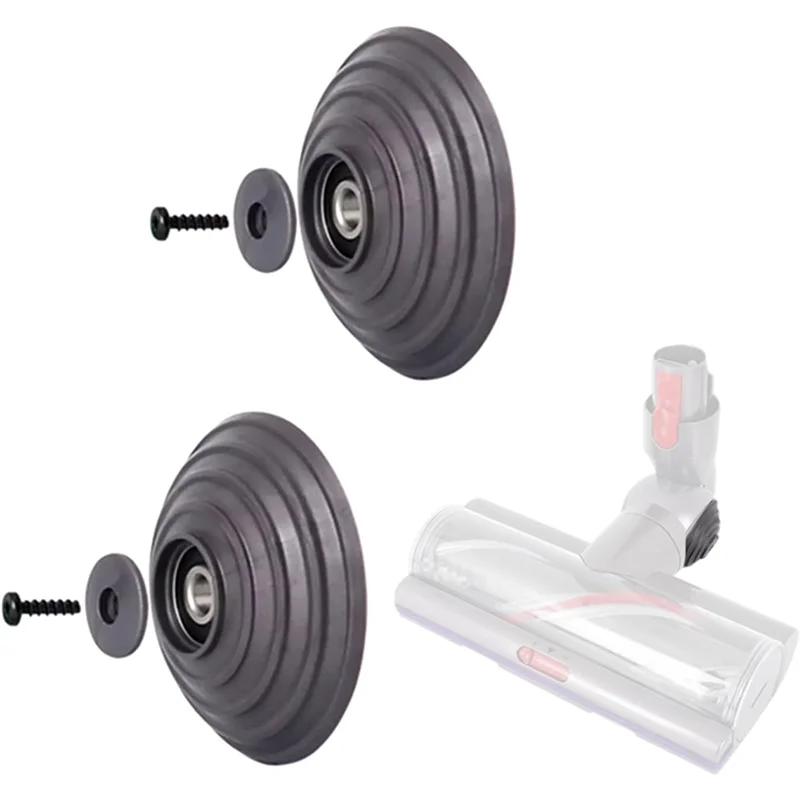 YCOC-Per Dyson V7 V10 V11 V15 Accessori per aspirapolvere 100W Adattatore connettore testa di aspirazione a trasmissione diretta + V-Ball Wheel