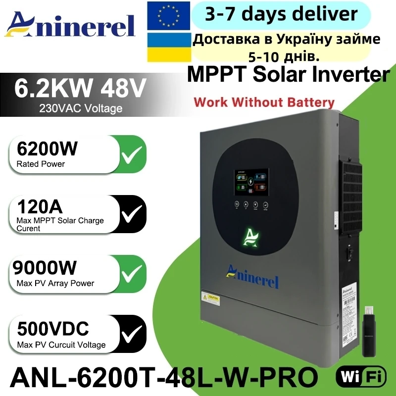 Aninerel 6.2KW 48V …