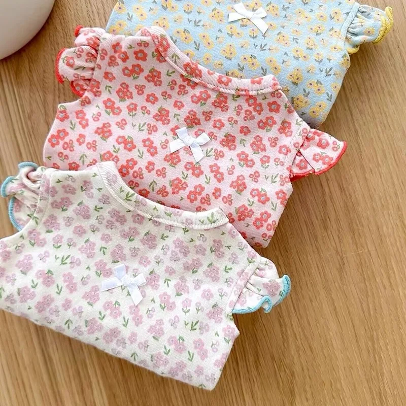 Fashion Puppy Dog Clothes Summer Thin Flowers Dog Vest for Small Dogs Pet Dog Clothes Chihuahua Bichon Yorkshire Dog T-Shirt New