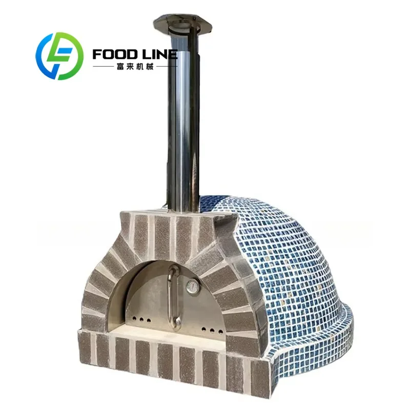 

Commercial Wholesale Professional High Quality Wood Fire Pizza Oven Portable Pizza Wooden Round Oven