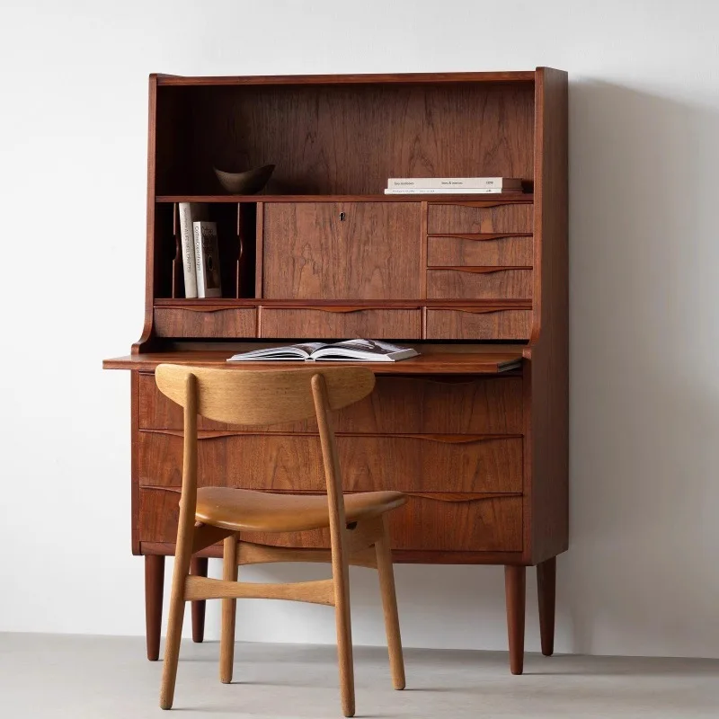Medieval dining side cabinet, drawer-type storage cabinet, one-piece desk, chest cabinet, one-piece display cabinet