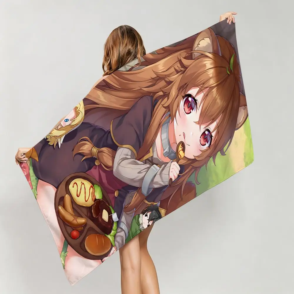 The Rising of the Shield Hero Towel Five-Star Hotel Quality Eco-Friendly Ultra Soft Thick Towels & Beach Towels
