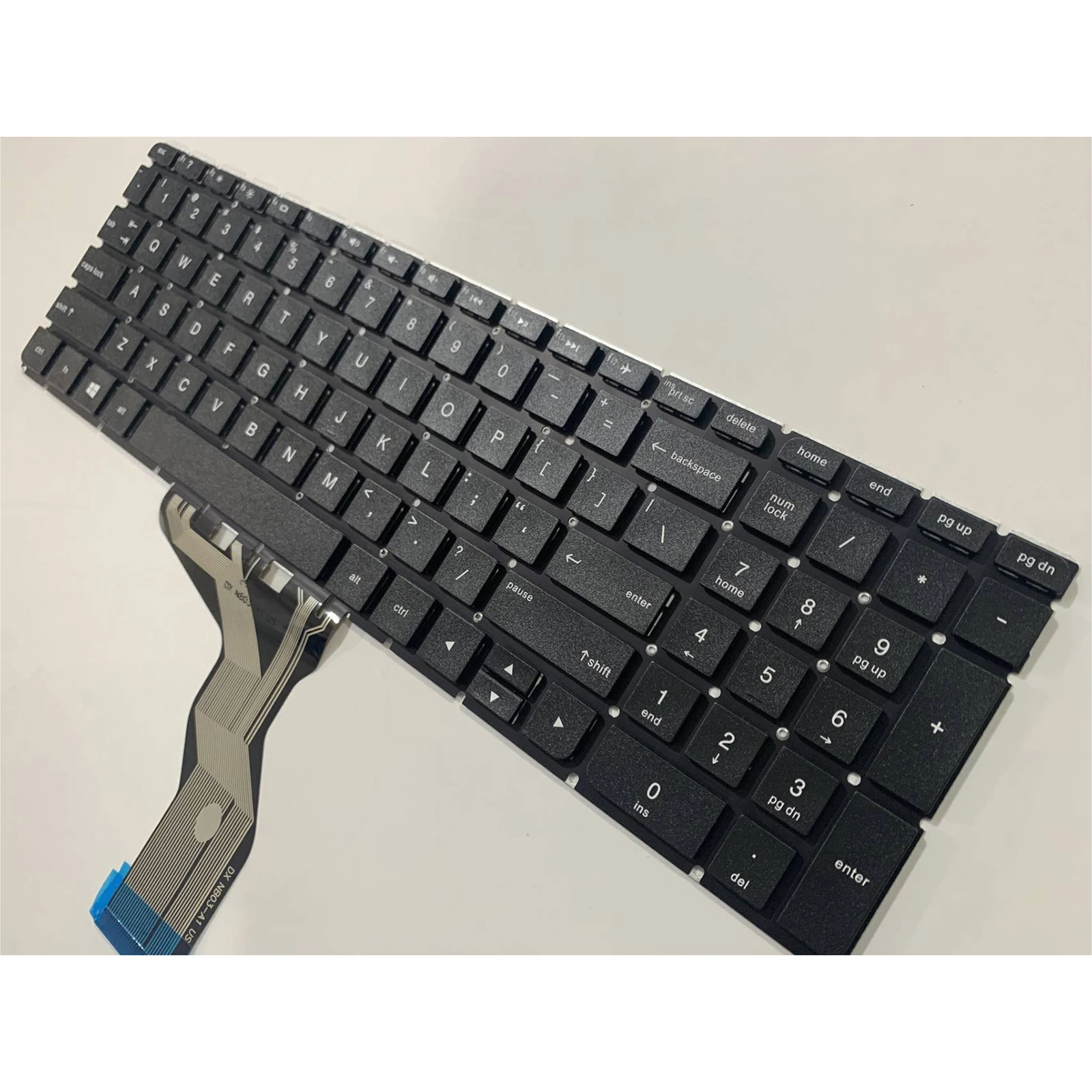 US Layout for HP TPN-I125 15Q-AJ 15G-ad 15-AB 15-AS 15-AK 17-U M7-U Laptop keyboard