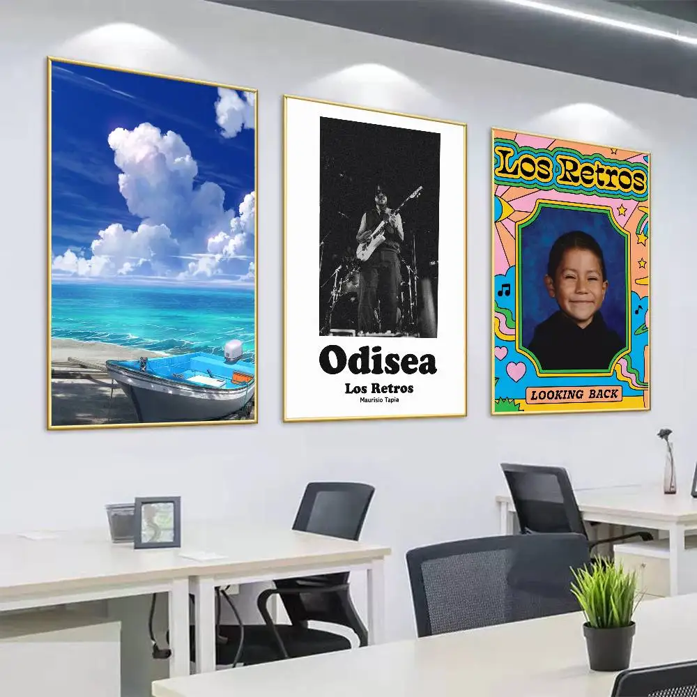 Póster de Singer Los Retros Odisea, decoración sorpresa para el hogar, imagen artística de pared para estudio, decoración para sala de estar