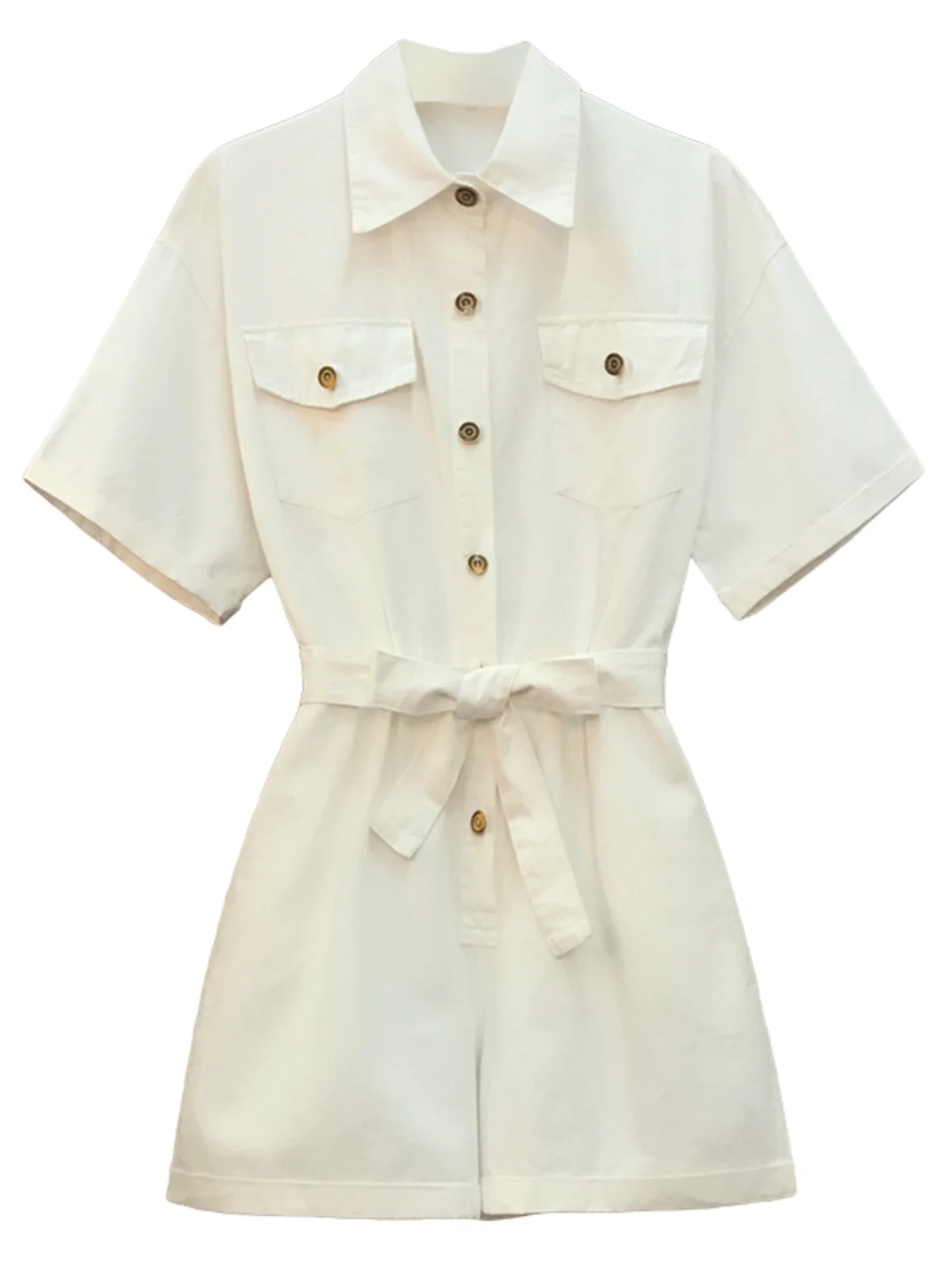 เอี๊ยมยีนส์ผู้หญิงไซส์ใหญ่ ทรงหลวม ขาบาน ผ้าเดนิมบางเบา ใส่สบาย เหมาะกับฤดูร้อน เอวสูง ทรงตรง ผ้าคอตตอนผสม ดีไซน์ทันสมัย