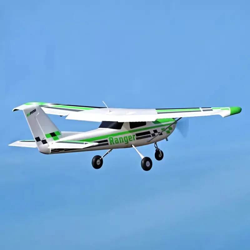 Fms1800mm Ranger Plus Pnp 4s Large Introductory Exercise With Flaps, Electronic Remote-controlled Fixed Wing Aircraft Model