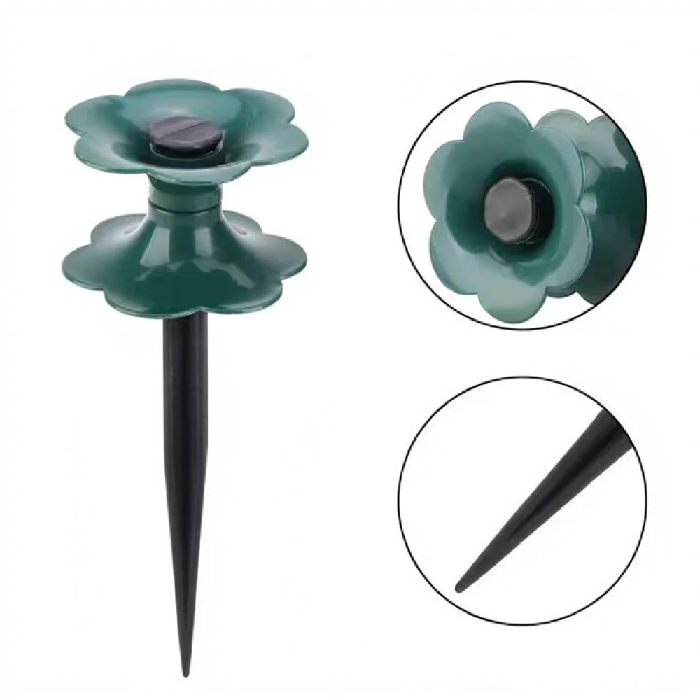 Water Pipe Protector Guide Spike Garden Irrigation Tool Lawn Hose Holder Durable Plastic Yard Watering Gear