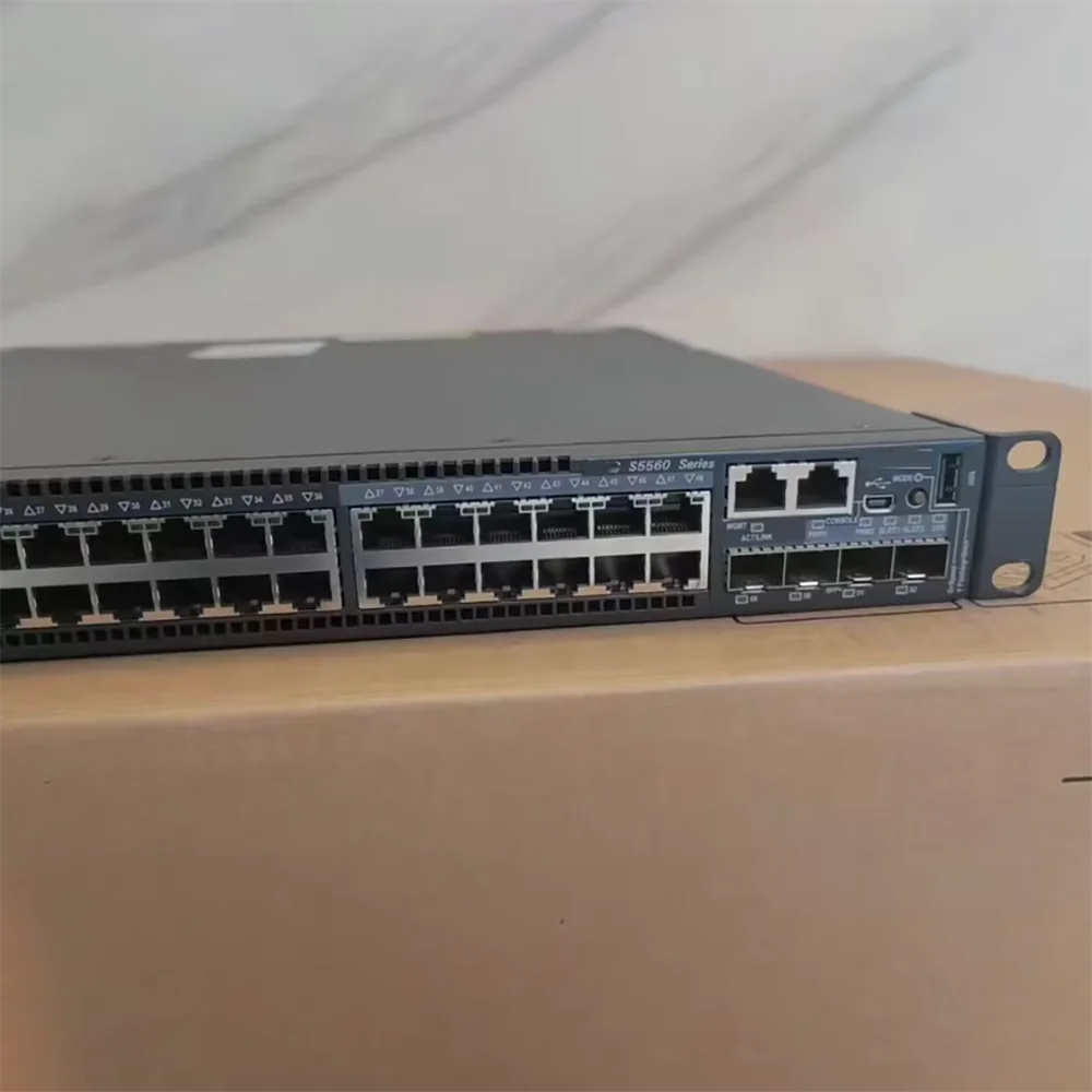 

For H3C S5560-56C-HI 48 port Gigabit Ethernet 4-port SFP+10G network switch with 10G scalability