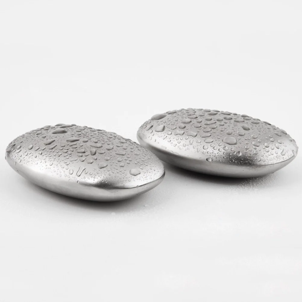 Stainless Steel Kitchen Soap Metal Oval Shape Odor Remover Bar Soap stainless steel soap stainless steel bar soap