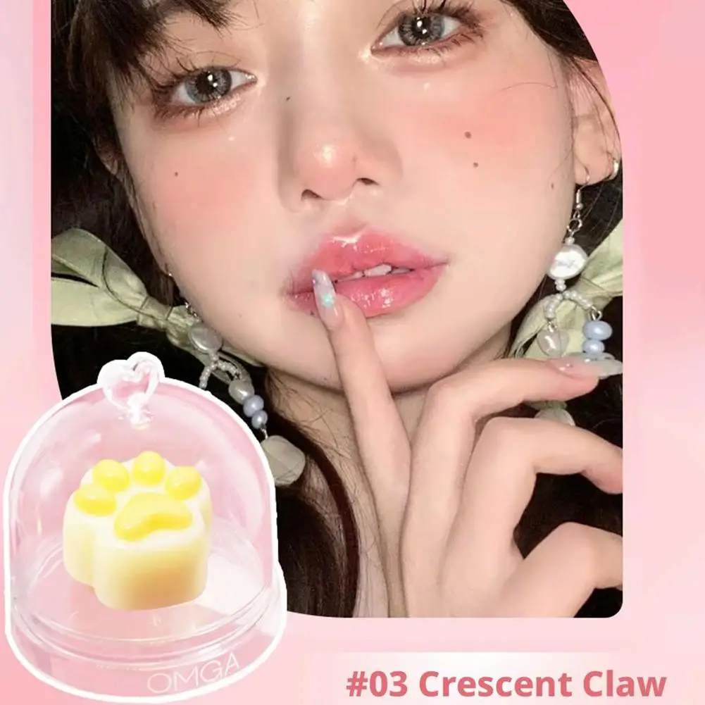 

Cat Paw Color Changing Lip Gloss Nature Long Lasting Moisturizing Makeup Care Lip Fade Balm Lines Lip Lip Cosmetics Jelly C7R7