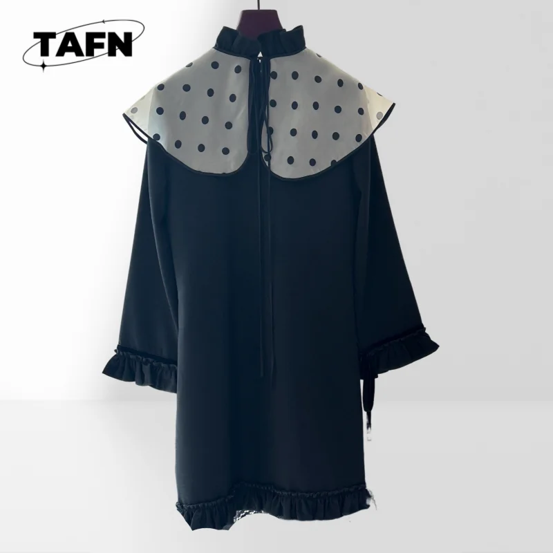 Wunderschönes, trendiges, schlichtes und bequemes Temperament, elegantes, hochwertiges Vintage-Kaschmirkleid – bequem für den SommerAF2620