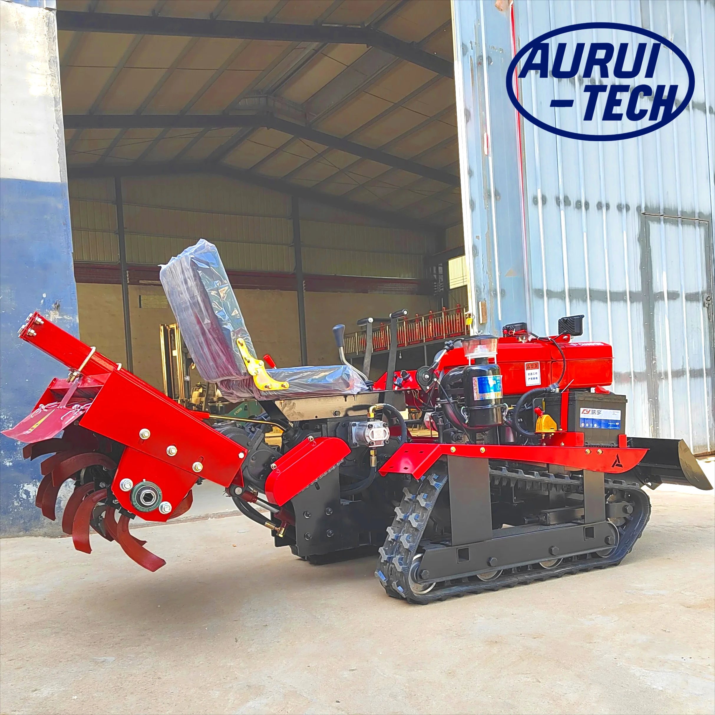 

40HPdouble-cylinder Track Cultivator Agricultural Farming Machine