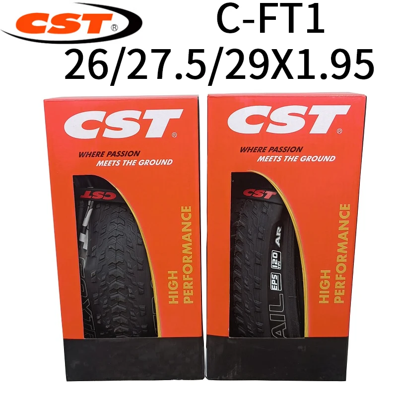 CST C-FT1 FOXTRAIL 접이식 자전거 타이어, 산악 자전거 타이어 라이트 무게추, 듀얼 EPS 찔림 방지, 26X1.95, 27.5 X1.95, 29X1.95